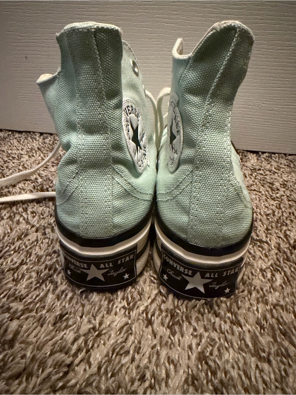 Converse Chuck Taylor All Star Platform High Top Mint Green - Picture 4 of 5